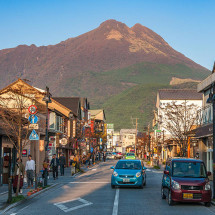 일본 후쿠오카 유후인 일일 버스투어, 유후다케, 벳푸 시내