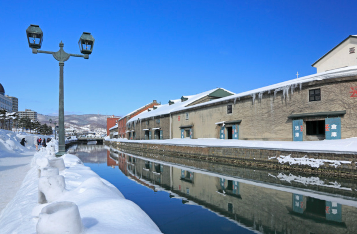 일본 북해도 삿포로 출발 샤코탄 오타루 버스 투어 여행 그리고 무료 사진 촬영